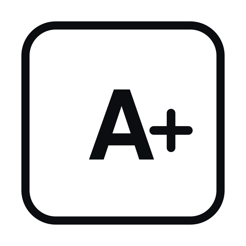 Blockiy A Plus score badge