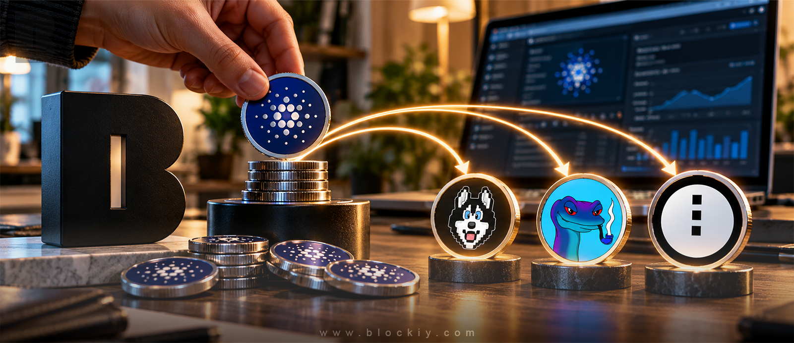 Cardano Rewards Flow Workspace web